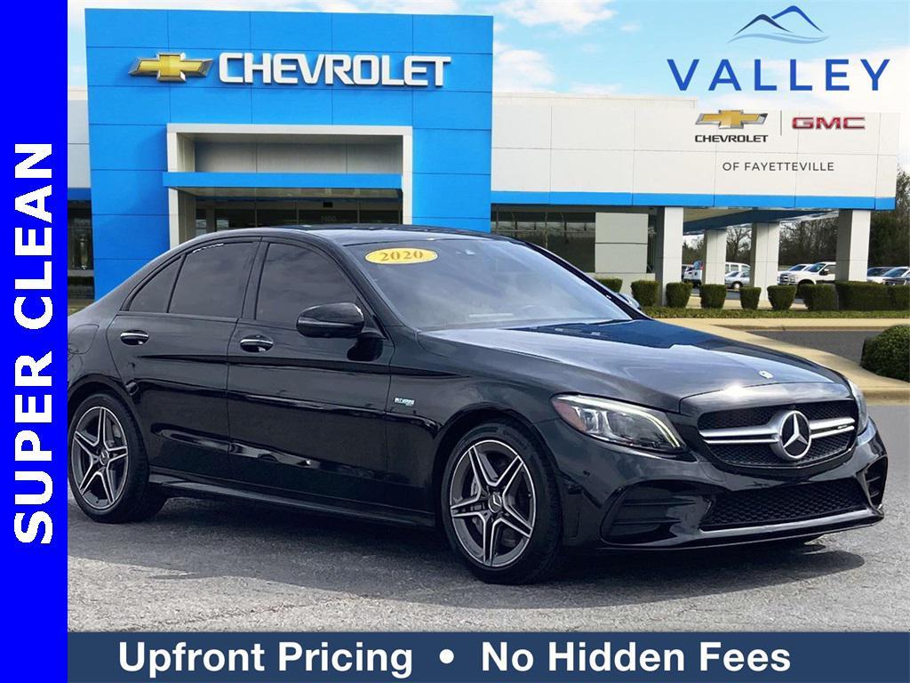 used 2020 Mercedes-Benz AMG C 43 car, priced at $33,977