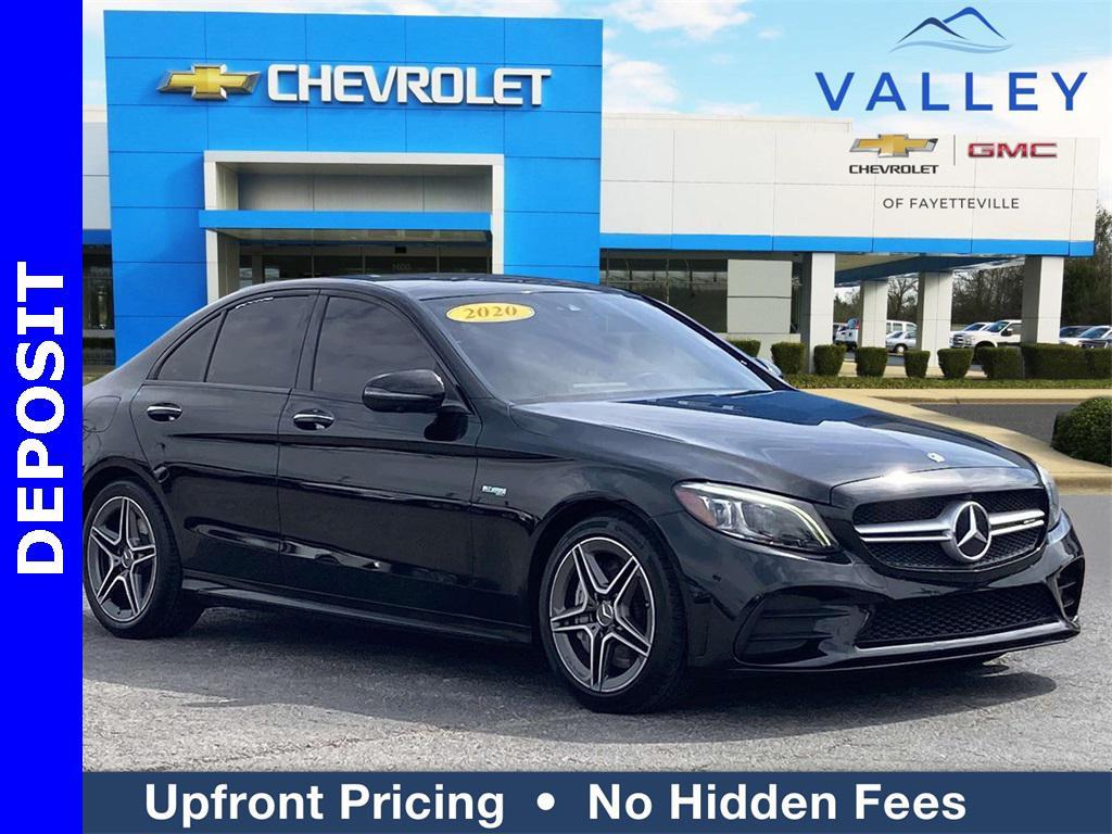 used 2020 Mercedes-Benz AMG C 43 car, priced at $33,944