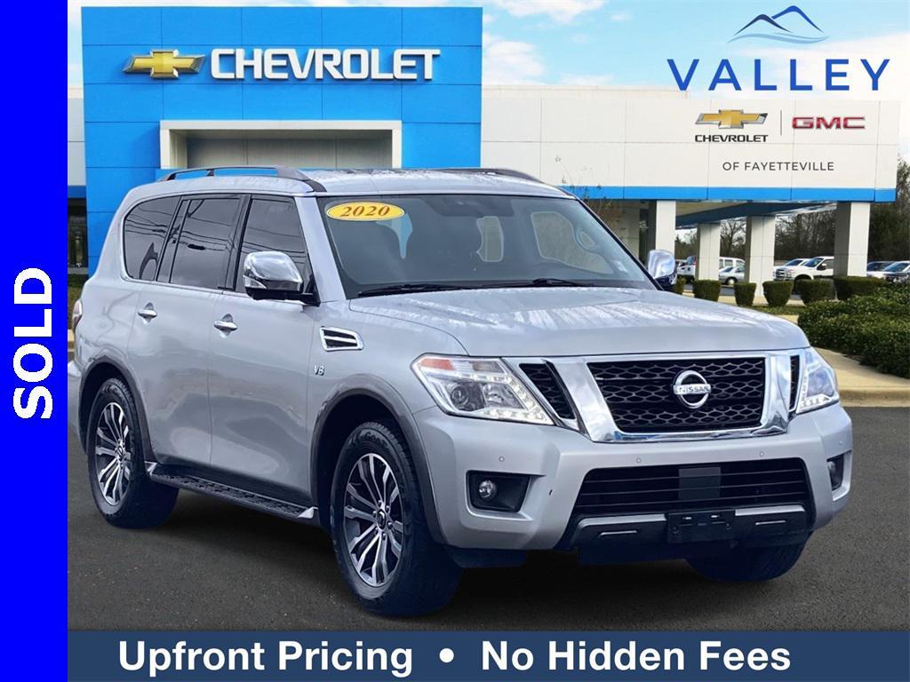 used 2020 Nissan Armada car, priced at $22,544