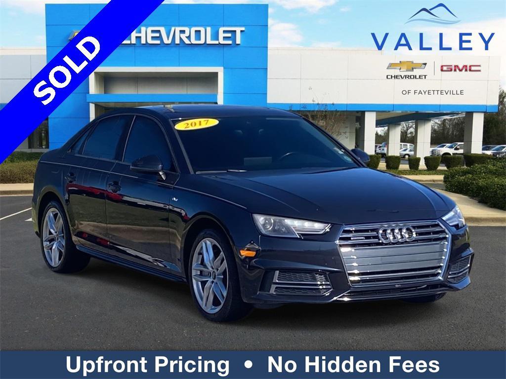 used 2017 Audi A4 car, priced at $13,344