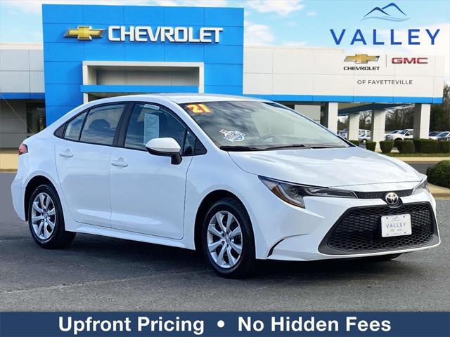 used 2021 Toyota Corolla car, priced at $18,334