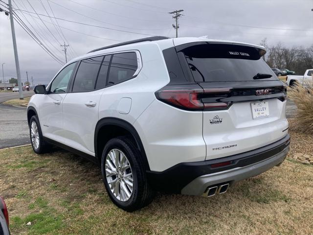 new 2025 GMC Acadia car, priced at $44,790