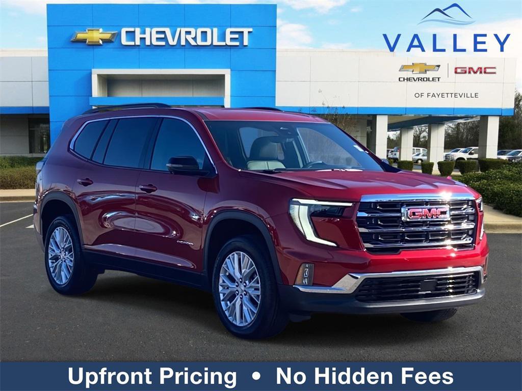 new 2026 GMC Acadia car, priced at $50,125
