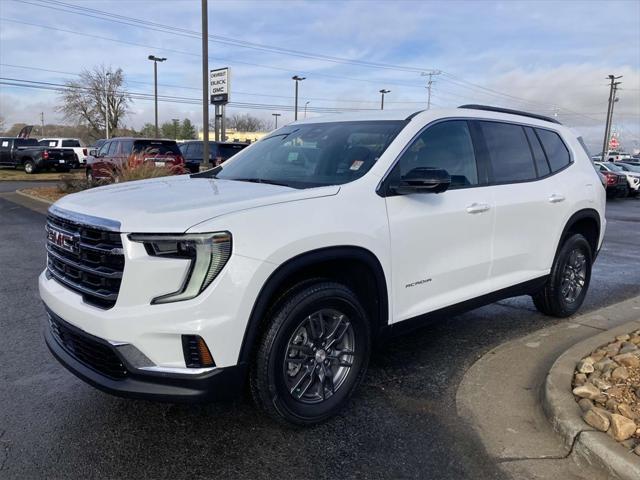 new 2025 GMC Acadia car, priced at $50,325