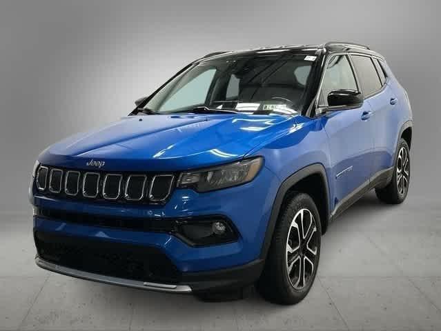 used 2022 Jeep Compass car, priced at $21,600