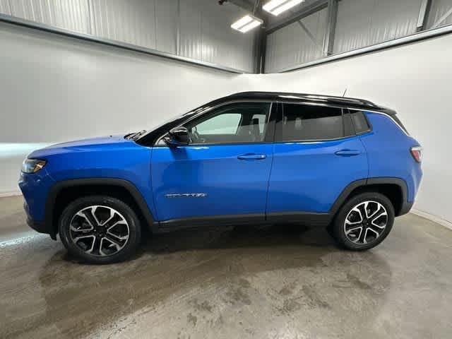 used 2022 Jeep Compass car, priced at $23,394