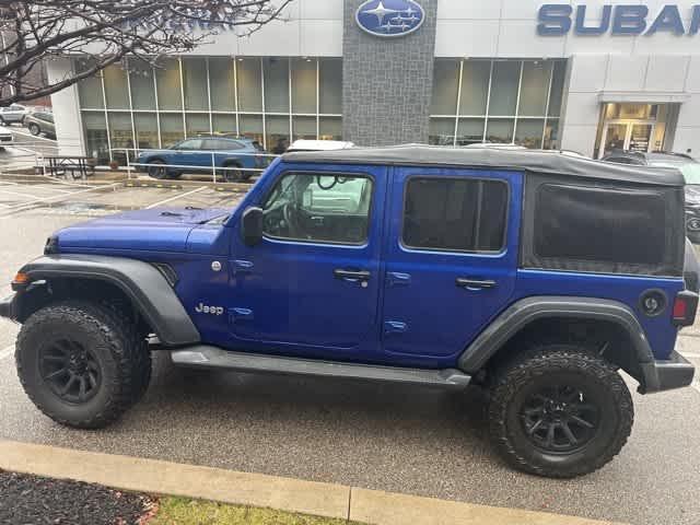 used 2018 Jeep Wrangler Unlimited car, priced at $18,211