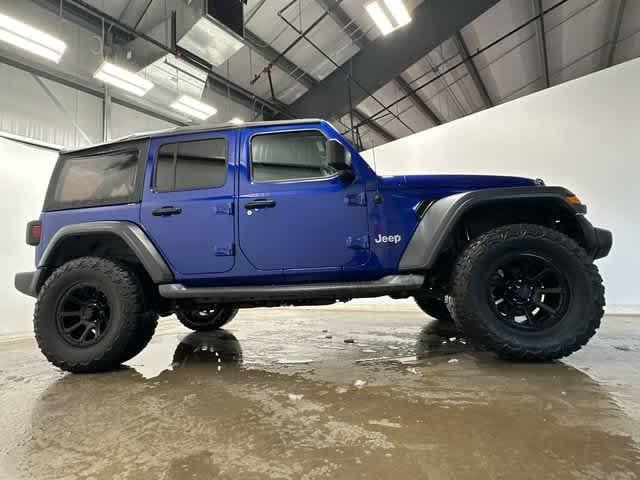 used 2018 Jeep Wrangler Unlimited car, priced at $16,999