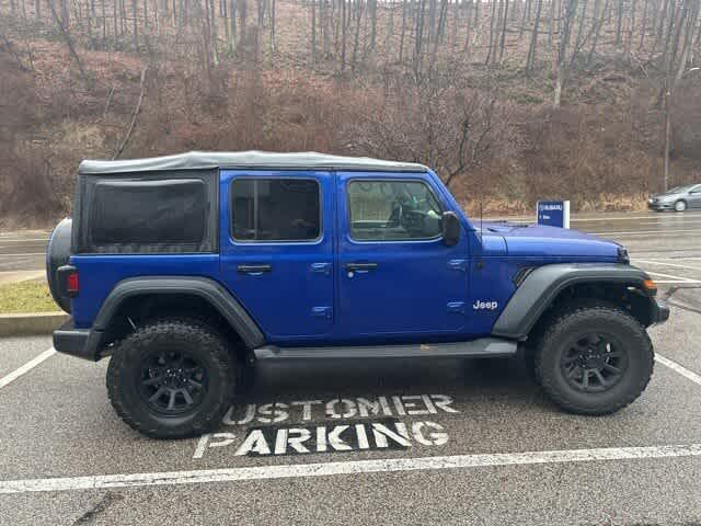 used 2018 Jeep Wrangler Unlimited car, priced at $18,211