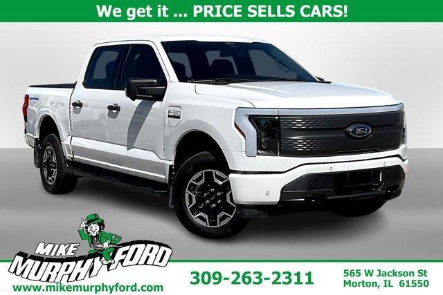 used 2022 Ford F-150 Lightning car, priced at $37,492
