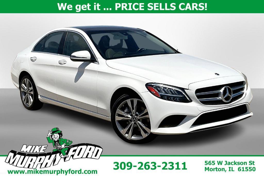 used 2019 Mercedes-Benz C-Class car, priced at $26,999