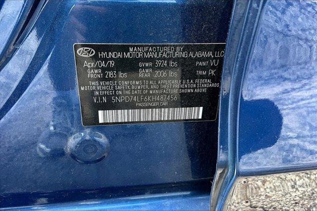 used 2019 Hyundai Elantra car, priced at $13,825