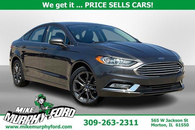 used 2018 Ford Fusion car, priced at $16,195