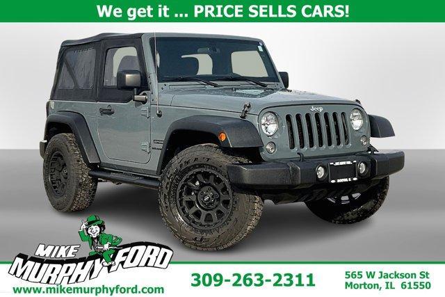 used 2015 Jeep Wrangler car, priced at $18,995