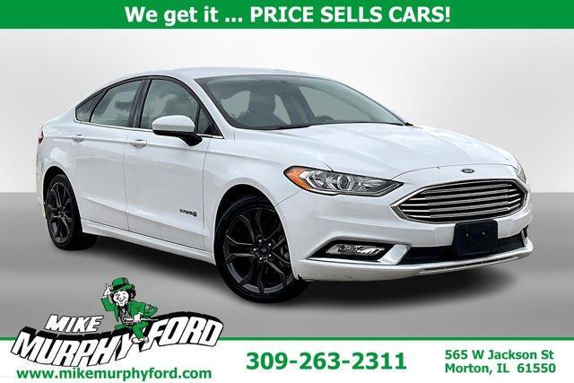 used 2018 Ford Fusion Hybrid car, priced at $16,592