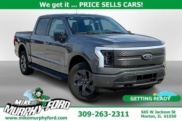 used 2023 Ford F-150 Lightning car, priced at $45,312