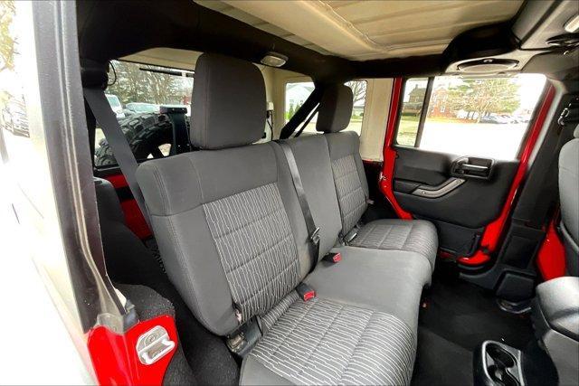 used 2011 Jeep Wrangler Unlimited car, priced at $13,595