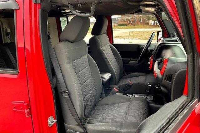 used 2011 Jeep Wrangler Unlimited car, priced at $13,595