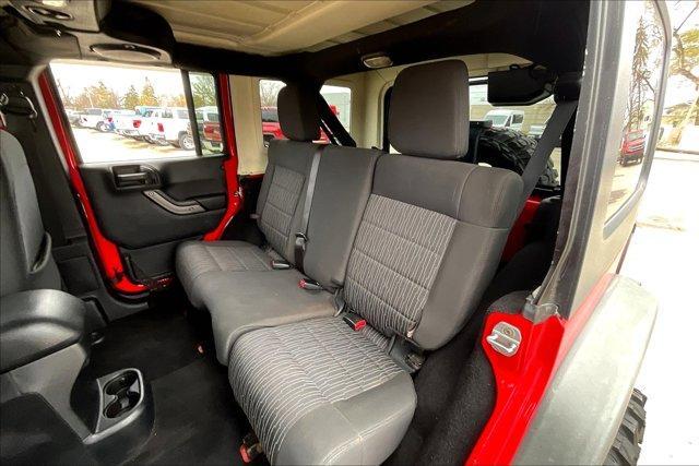 used 2011 Jeep Wrangler Unlimited car, priced at $14,595