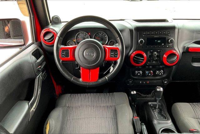 used 2011 Jeep Wrangler Unlimited car, priced at $13,595