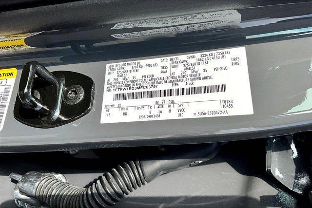 used 2021 Ford F-150 car, priced at $41,891