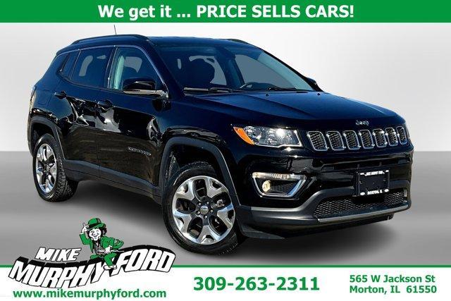 used 2018 Jeep Compass car, priced at $19,391