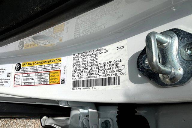 used 2024 Honda Accord car, priced at $28,491
