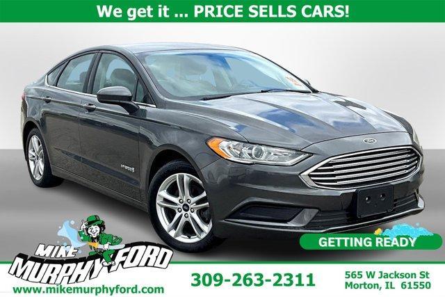 used 2018 Ford Fusion Hybrid car, priced at $14,991