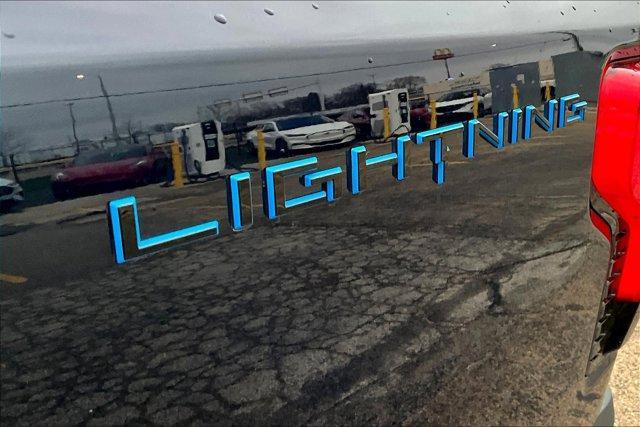 used 2023 Ford F-150 Lightning car, priced at $46,991