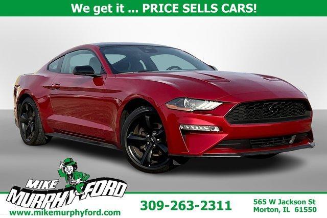 used 2021 Ford Mustang car, priced at $27,791