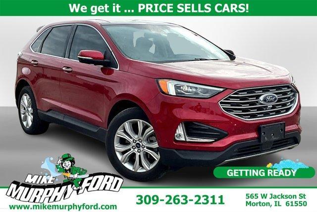 used 2021 Ford Edge car, priced at $22,712