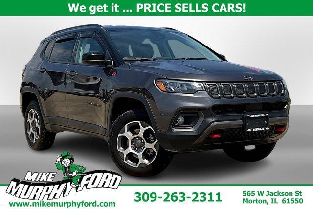 used 2022 Jeep Compass car, priced at $27,995