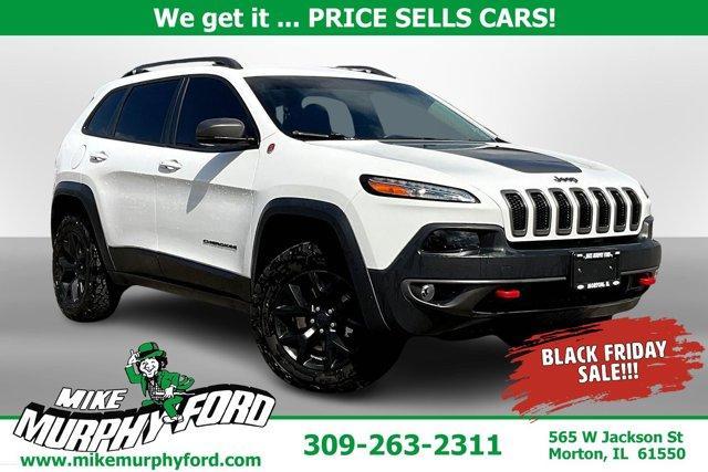 used 2018 Jeep Cherokee car, priced at $16,495