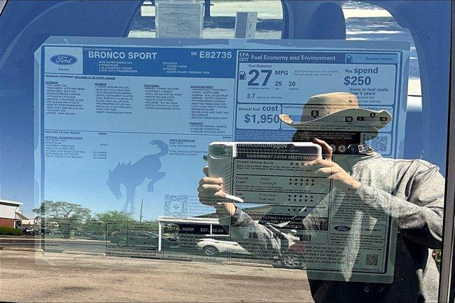 new 2025 Ford Bronco Sport car, priced at $34,948
