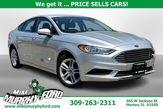 used 2018 Ford Fusion Hybrid car, priced at $18,492