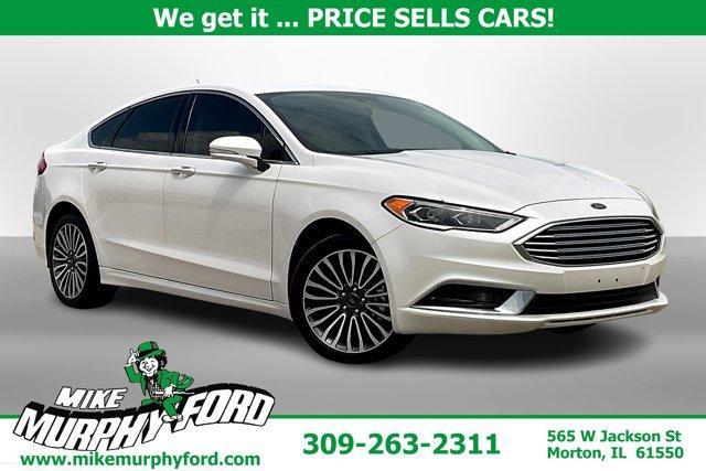 used 2018 Ford Fusion car, priced at $18,392