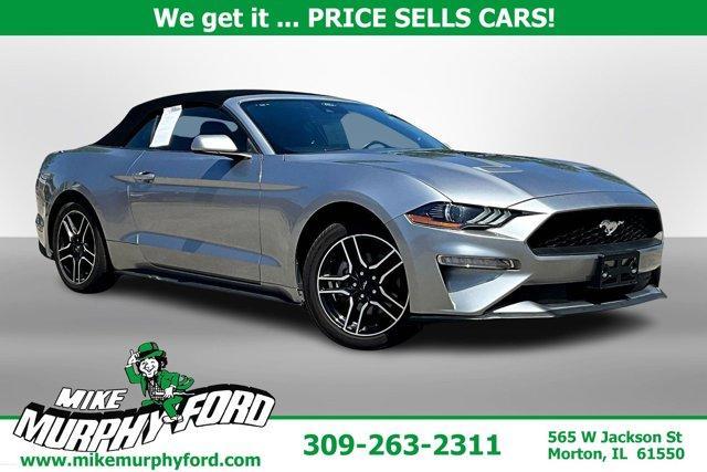 used 2022 Ford Mustang car, priced at $23,500