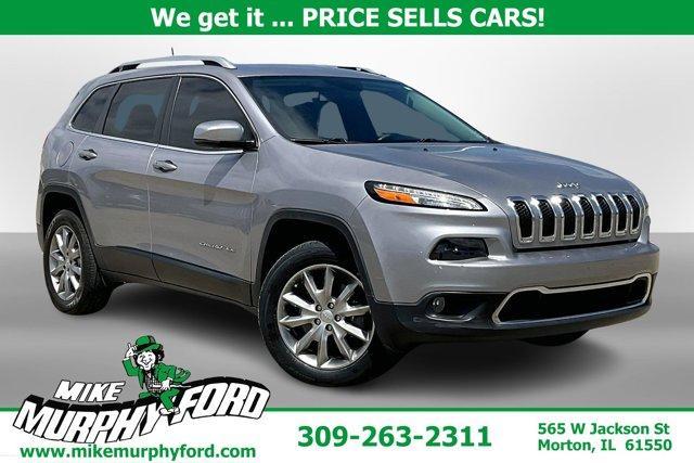 used 2018 Jeep Cherokee car, priced at $17,997