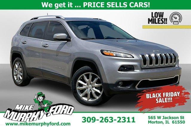 used 2018 Jeep Cherokee car, priced at $17,797