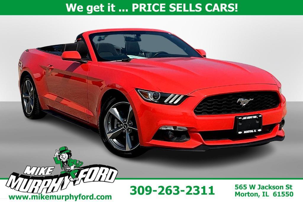used 2015 Ford Mustang car, priced at $18,390
