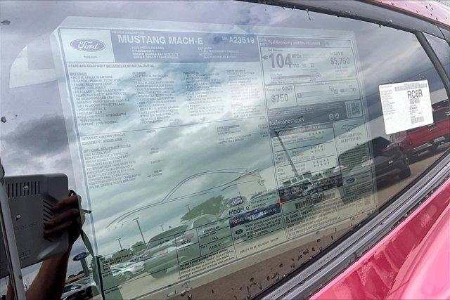 new 2025 Ford Mustang Mach-E car, priced at $47,185