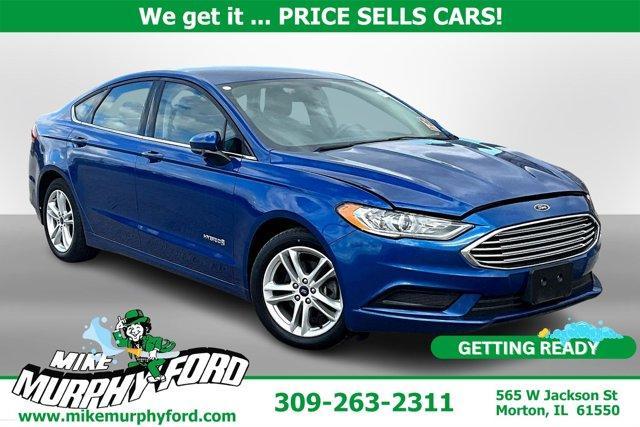 used 2018 Ford Fusion Hybrid car, priced at $16,291