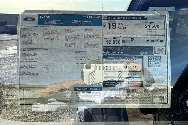 new 2024 Ford F-150 car, priced at $60,810
