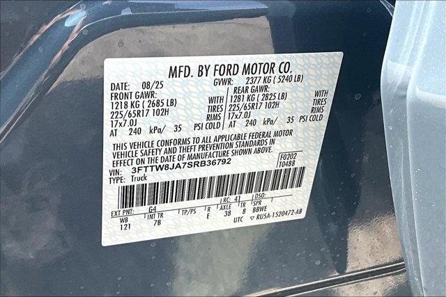 new 2025 Ford Maverick car, priced at $33,250