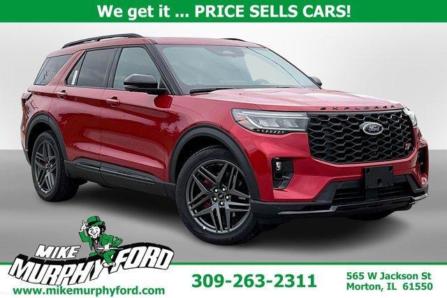 new 2025 Ford Explorer car, priced at $57,138