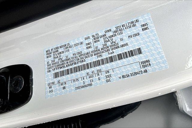 new 2025 Ford F-150 car, priced at $72,540