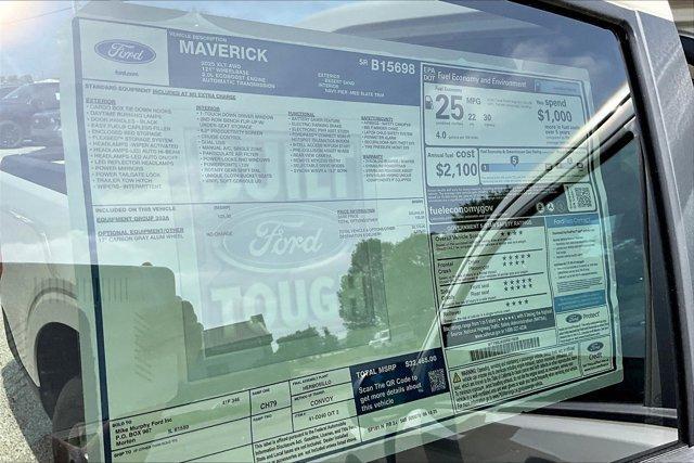 new 2025 Ford Maverick car, priced at $30,715