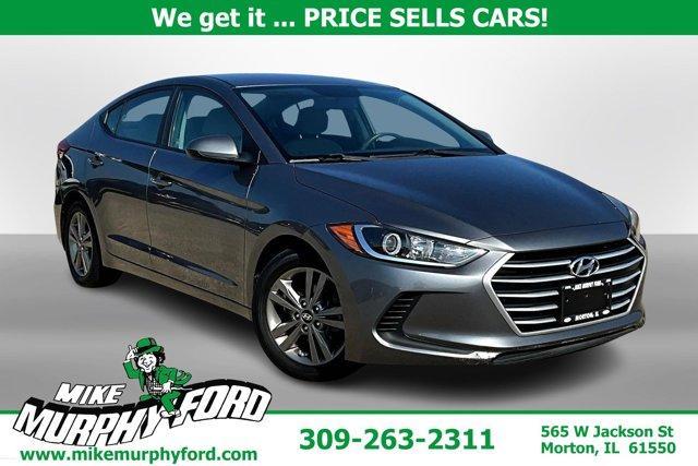 used 2018 Hyundai Elantra car, priced at $17,493