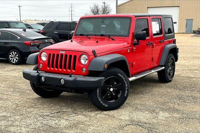 used 2015 Jeep Wrangler Unlimited car, priced at $17,275