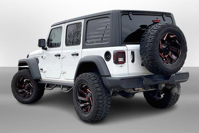 used 2022 Jeep Wrangler Unlimited car, priced at $37,892